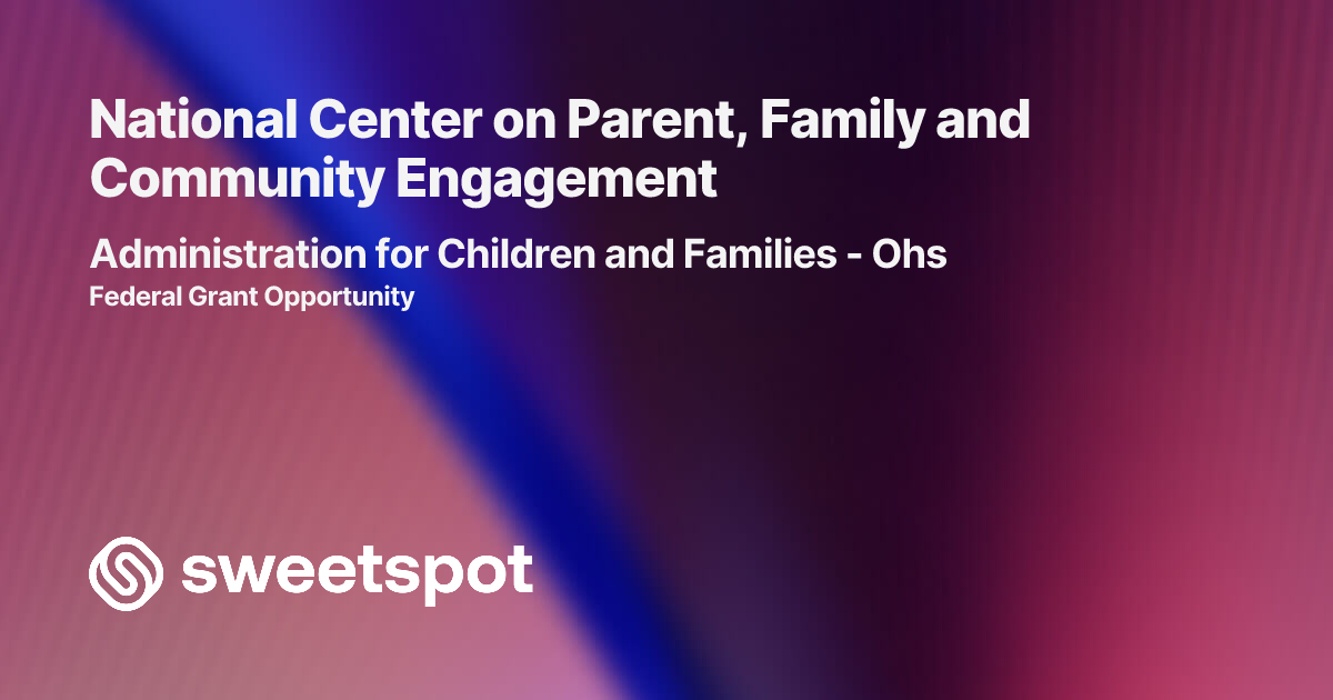 National Center on Parent, Family and Community Engagement