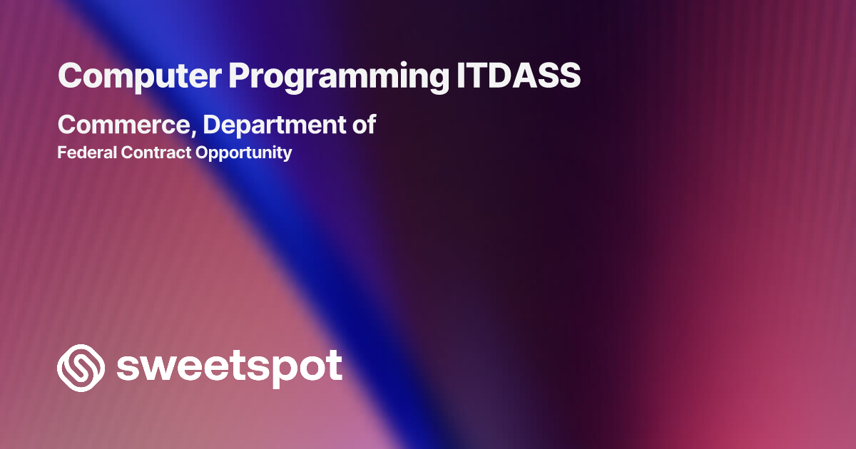 Computer Programming ITDASS