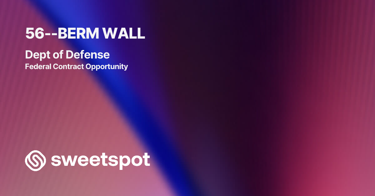 56--BERM WALL