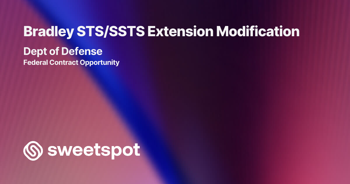 Bradley STS/SSTS Extension Modification