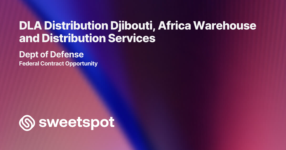 DLA Distribution Djibouti, Africa Warehouse and Distribution Services