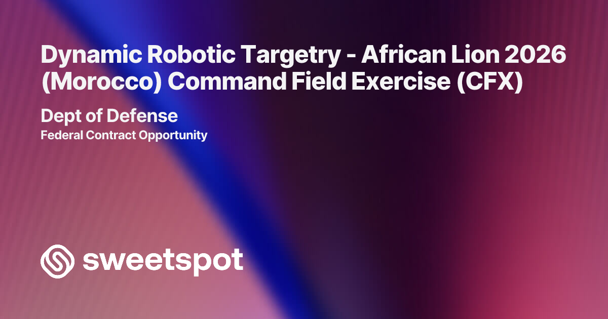 Dynamic Robotic Targetry - African Lion 2026 (Morocco) Command Field ...