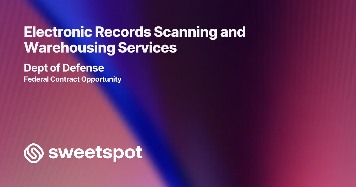 Electronic Records Scanning and Warehousing Services