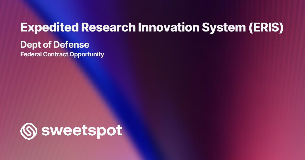 Expedited Research Innovation System (ERIS)