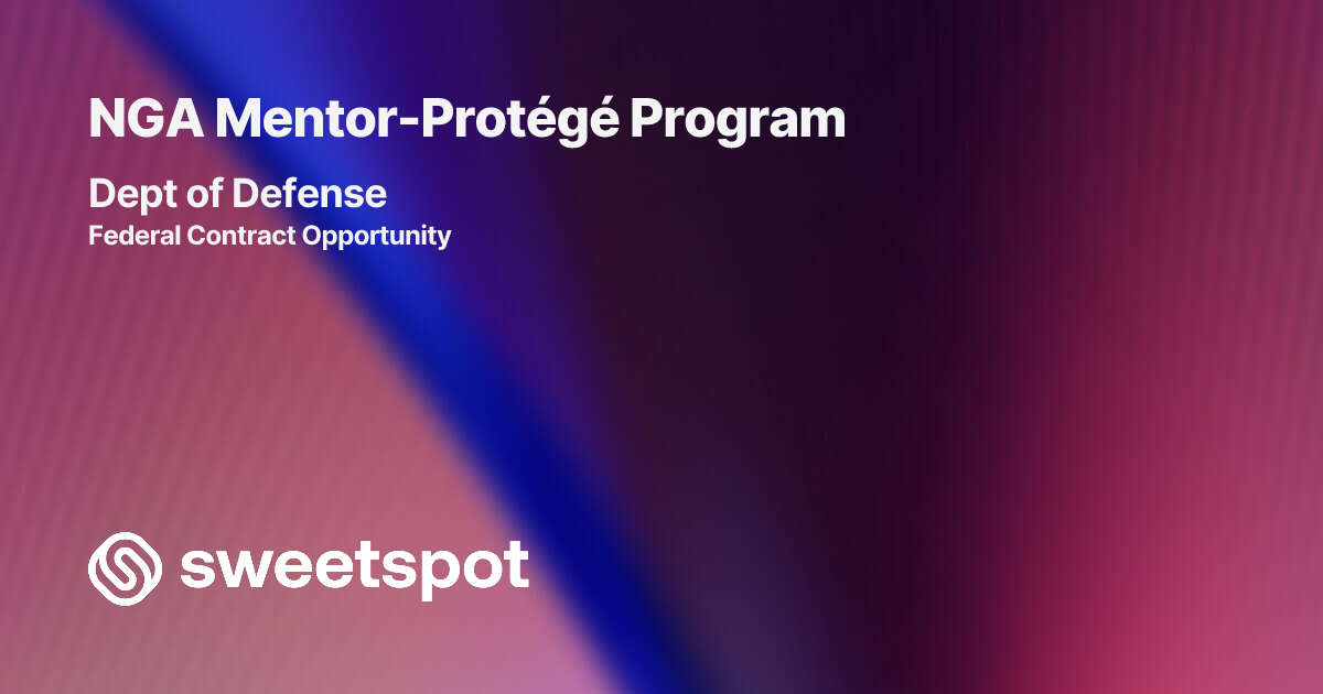 NGA Mentor-Protégé Program