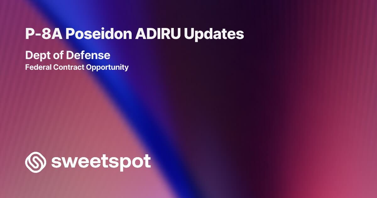 P-8A Poseidon ADIRU Updates