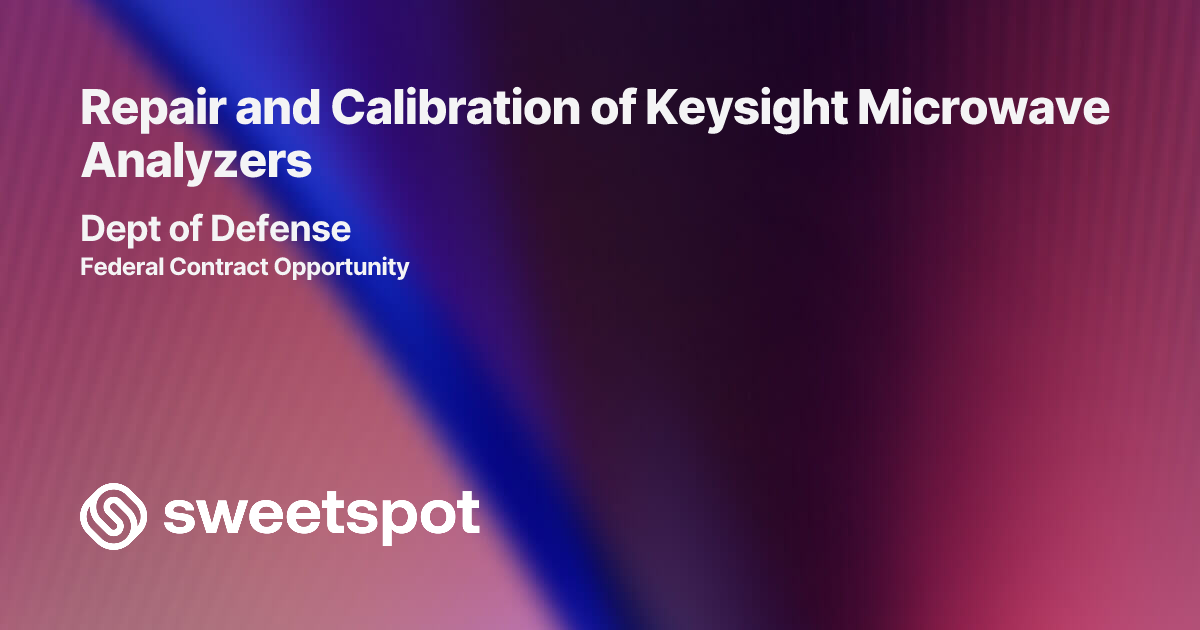 Repair and Calibration of Keysight Microwave Analyzers