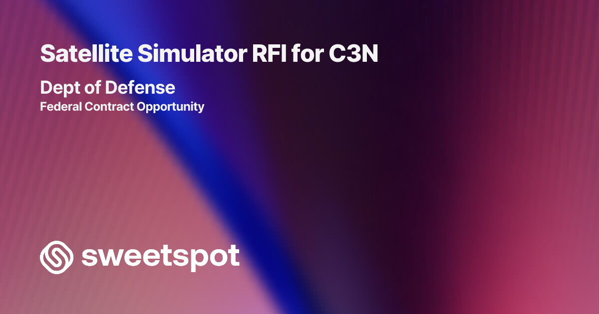 Satellite Simulator RFI for C3N