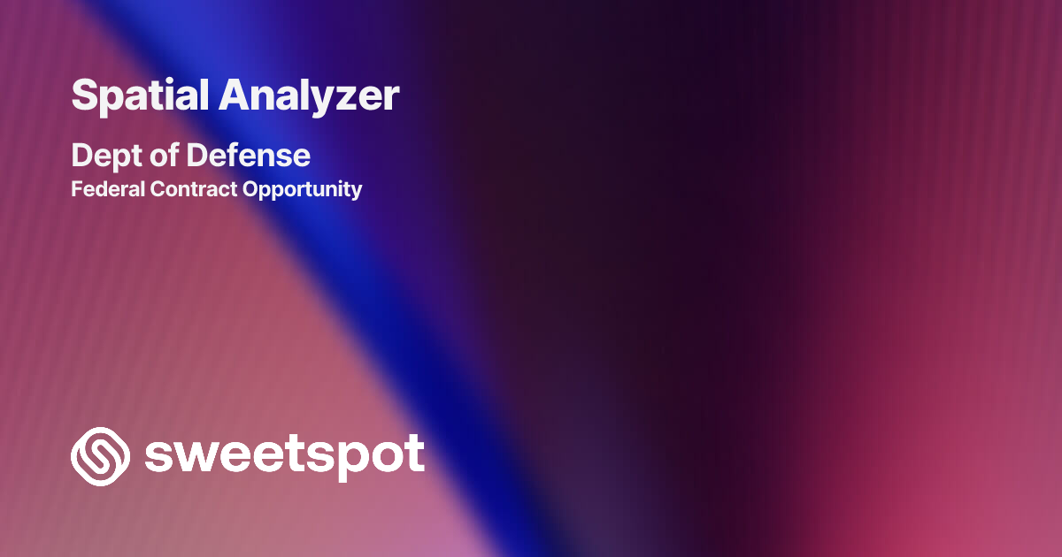 Spatial Analyzer