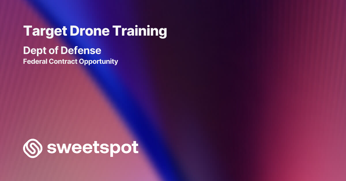Target Drone Training