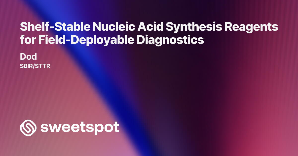 Shelf-Stable Nucleic Acid Synthesis Reagents for Field-Deployable ...