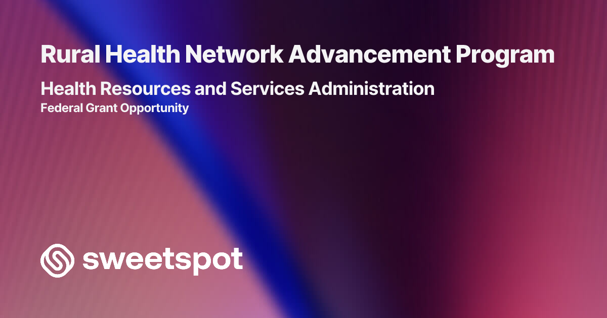Rural Health Network Advancement Program