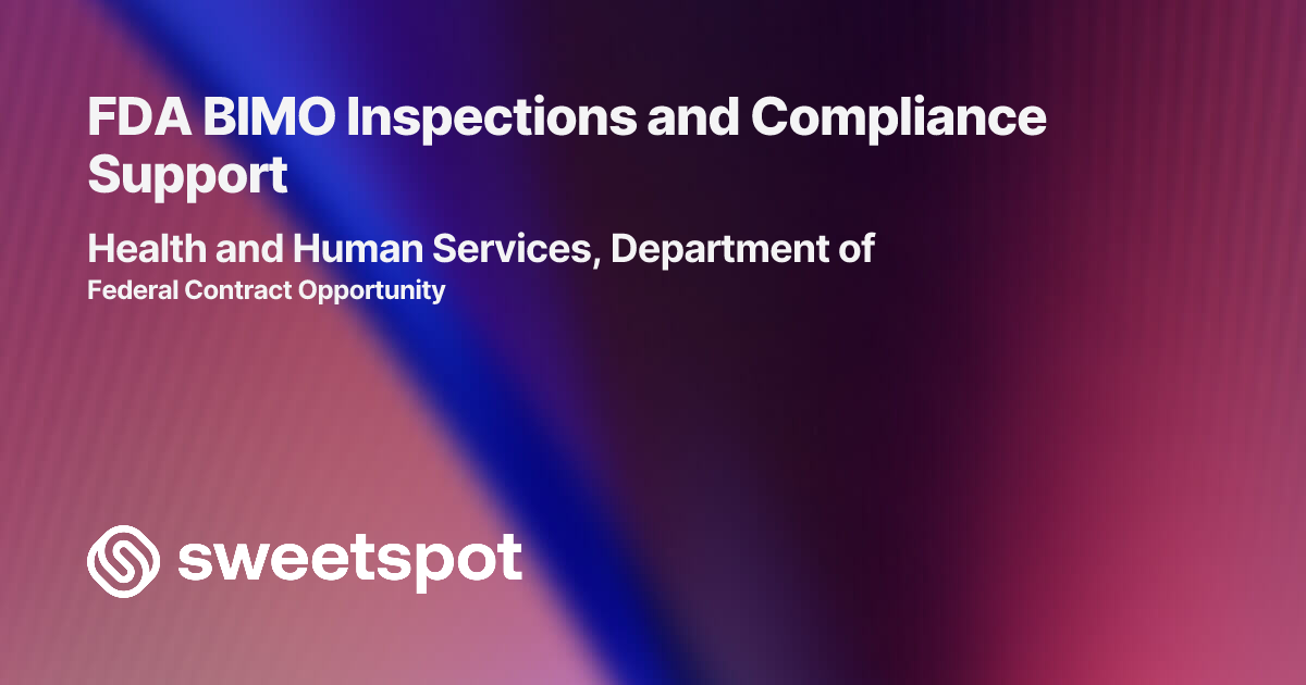 FDA BIMO Inspections and Compliance Support