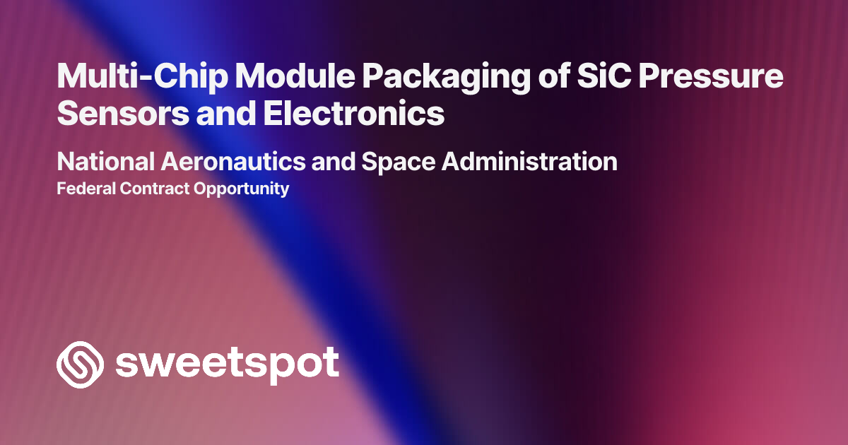Multi-Chip Module Packaging of SiC Pressure Sensors and Electronics