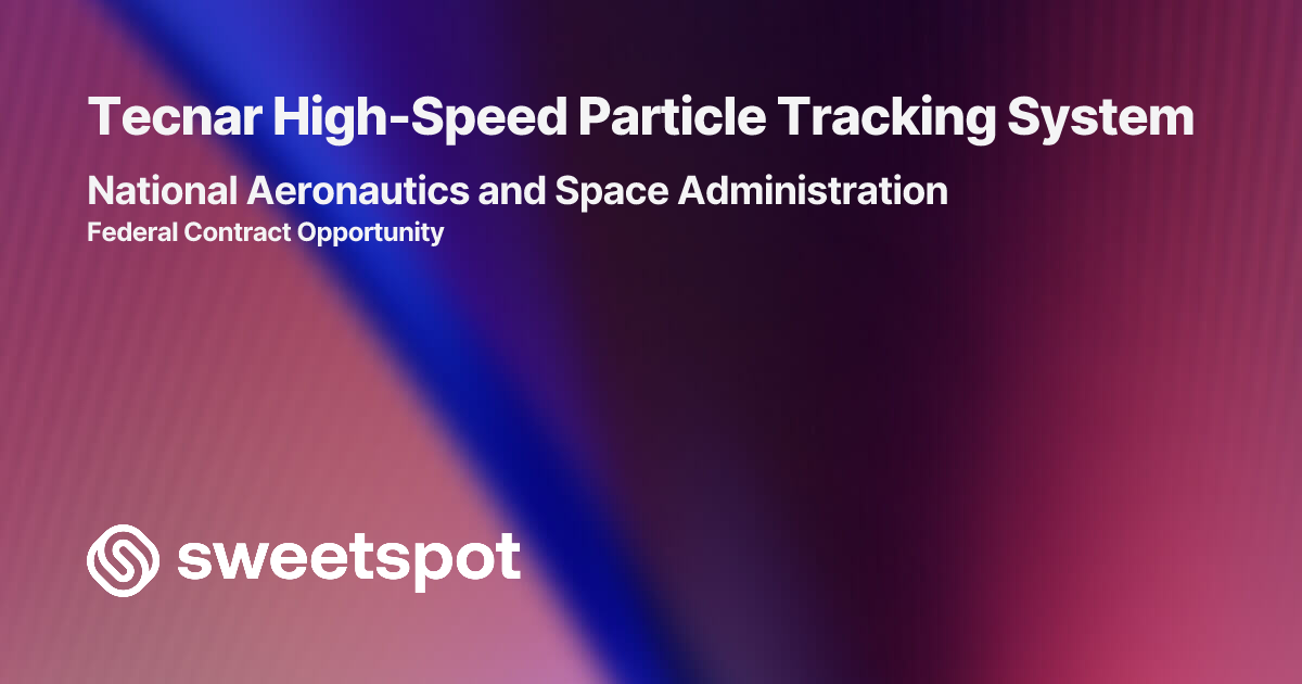 Tecnar High-Speed Particle Tracking System