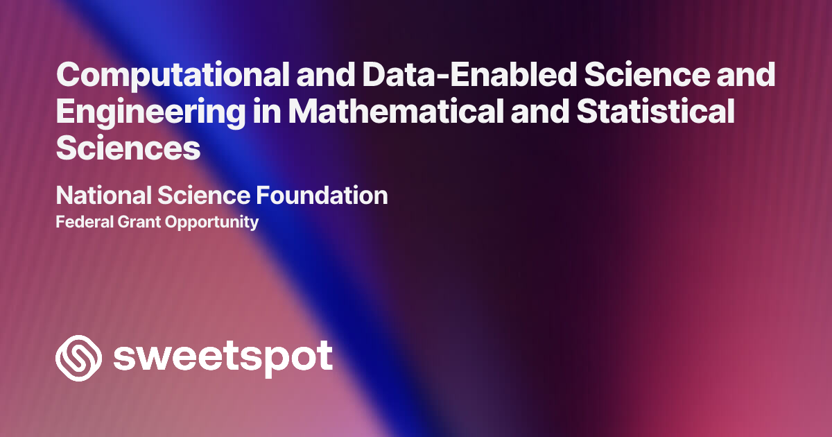 Computational and Data-Enabled Science and Engineering in Mathematical ...