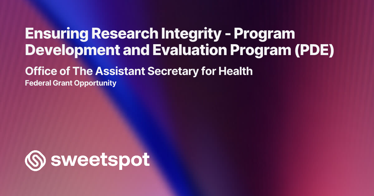 Ensuring Research Integrity - Program Development and Evaluation ...