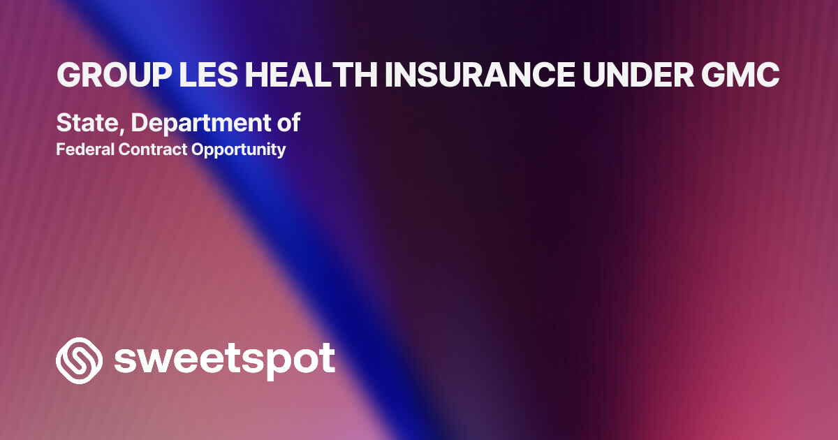GROUP LES HEALTH INSURANCE UNDER GMC