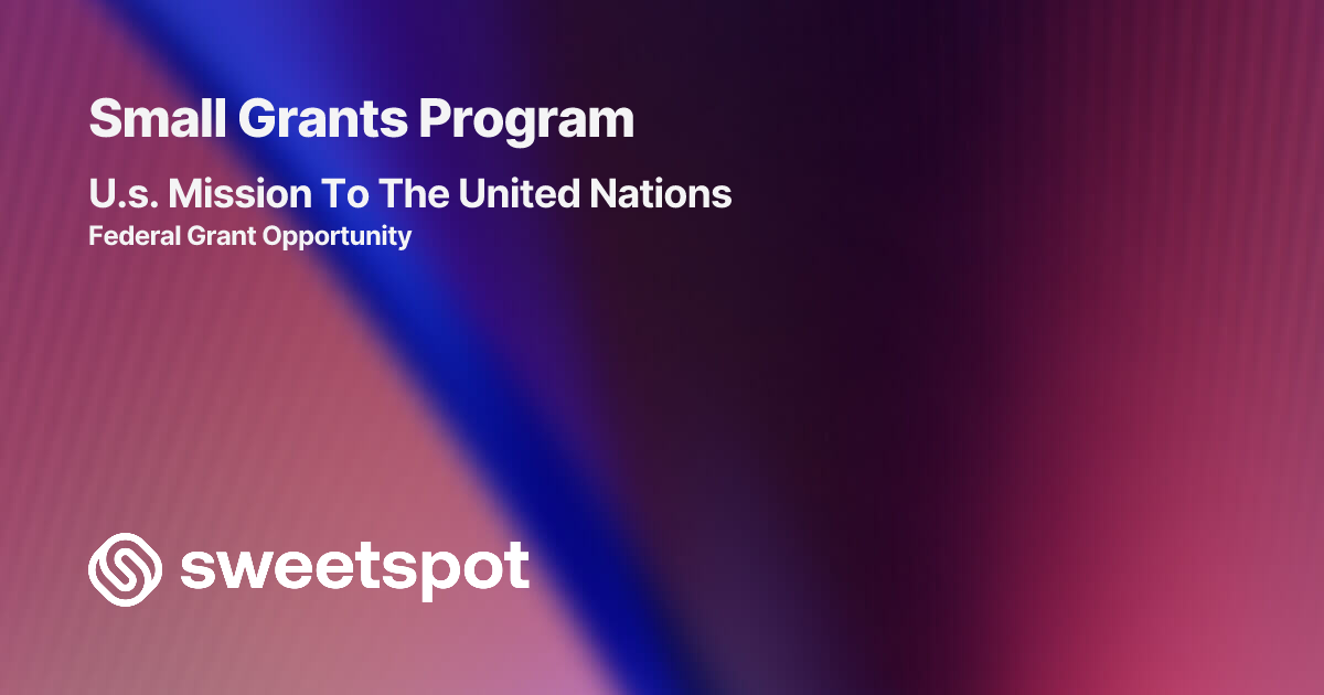 Small Grants Program