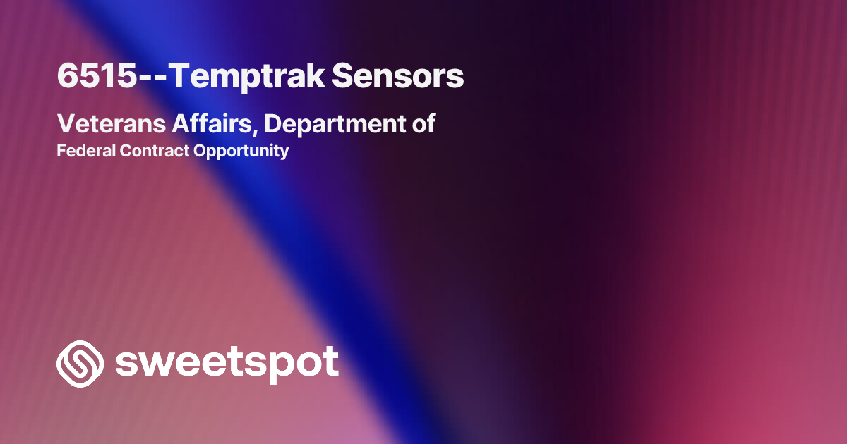 6515--Temptrak Sensors