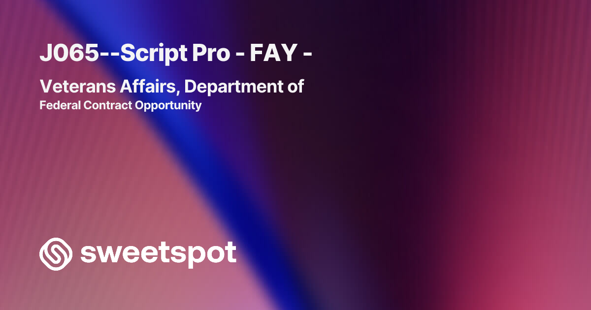 J065--Script Pro - FAY
